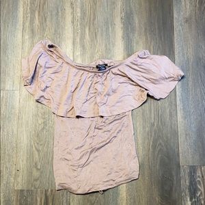 Off the shoulder shirt